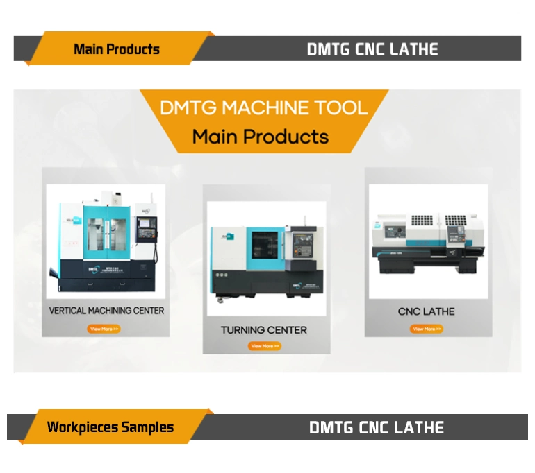 Dmtg Ck Series CNC Lathe Flat Bed CNC Lathe Machine