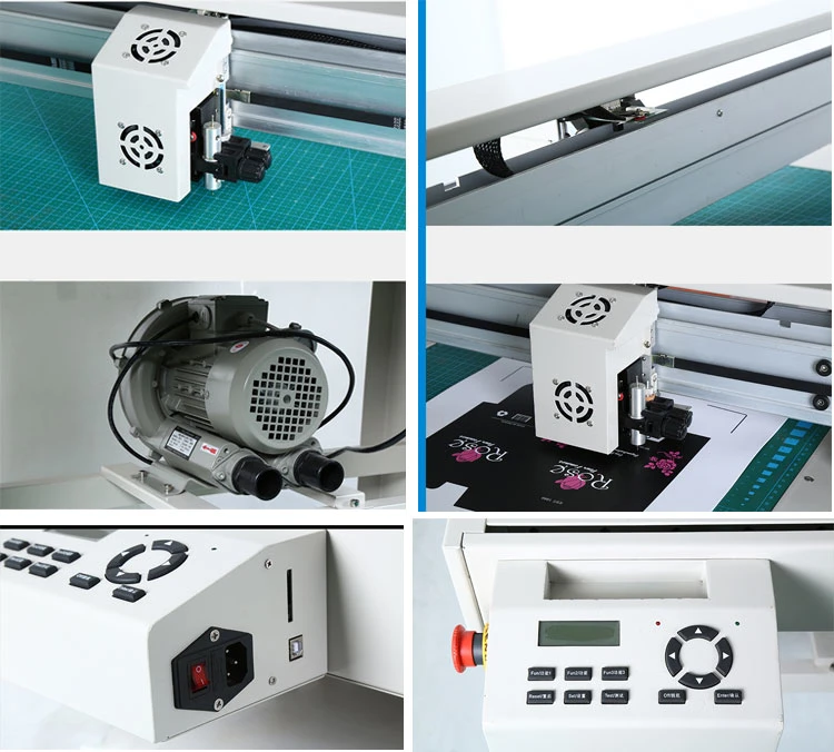 Flat Bed Digital Die Cutter Automatic Flatbed Die Cutting Machine