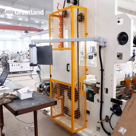 Rebobinadora de rollo a rollo Jumbo fácil de usar con eje sin sistema de cambio de núcleo de rebobinado de corte longitudinal de rollo Jumbo de gran oferta